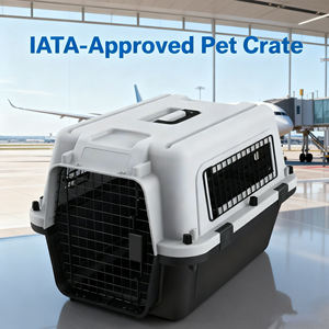 61*45*41.5cm köpek taşıma kafesi OEM/ODM büyük köpekler için özelleştirilmiş evcil hayvan taşıyıcı havayolu onaylı köpek kasalar - Product Image 1