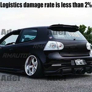 Alerón Trasero para VW Golf 5 MK5 R32 GTI R Hatchback, Alerón de Techo Trasero de Plástico ABS de Alta Calidad, Decoración para el Maletero del Coche, Universal - Product Image 4