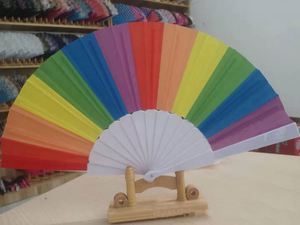 Pixel Gaming Fashion Folding Portable Handmade Plastic Fan Suitable for Parties and Gatherings - Product Image 4