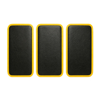 Tapis magnétique flexible 3 pièces et support de plateau, tapis magnétique flexible et antidérapant pour garage, atelier, outils de réparation automobile