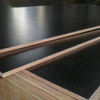 Contrachapado de Álamo Recubierto con Film, 18mm 4x8, Tableros Laminados Marinos para Encofrado, Tablero de Construcción Fenólico