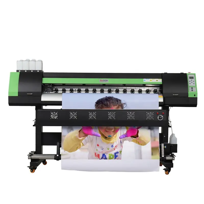 1.2m 1.6m Printable Heat Transfer Vinyl eco solvent printer for Full-Color Apparel