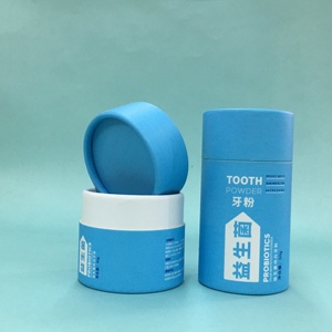 Embalaje de tubo de papel personalizado de alta calidad 2025 con laminación mate y logotipo personalizado impreso para velas cosméticas de té - Product Image 4