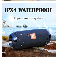 2026 TG117 Enceinte compacte sans fil étanche en tissu maillé pour son puissant et basses profondes, idéale pour le home cinéma, la plage, le camping et l'audio extérieur