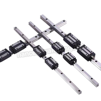 Glissière linéaire haute précision et robuste, vis à billes de 25 mm, rail de guidage linéaire pour module CNC à charge élevée