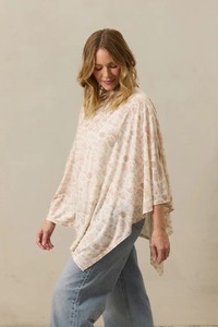 Paño de Lactancia Floral Transpirable de Modal/Algodón Suave, Multifuncional, para Verano, para Recién Nacidos - Product Image 2