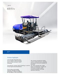 New Brand High Quality RP603 Road Paving Machine 6M Crawler Concrete <strong>Paver</strong> with Motor Pump From China Factory on <strong>Sale</strong> - Product Image 4