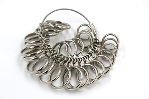 गहने उपकरण चांदी धातु की अंगूठी Sizer गेज खराद का धुरा फिंगर नौकरशाही का आकार घटाने - Product Image 6