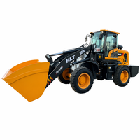 Vendita diretta dalla fabbrica, potente nuovo carrello elevatore/pala gommata a quattro ruote motrici, utilizzabile in cantieri, aziende agricole e foreste