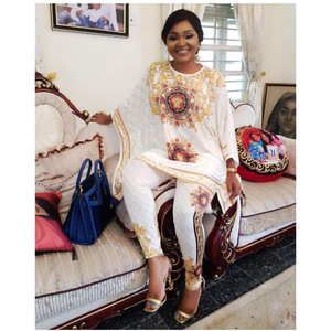 Thời trang phi căng cộng với kích thước in ấn hai-mảnh-Set áo Bộ - Product Image 3