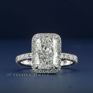 Bague solitaire en or 14 carats avec diamant de laboratoire, best-seller, pour femme, bague de fiançailles à pierre unique, bijoux fins de luxe, anniversaire - Product Image 1