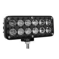 NEU 30W 12 LED Pods Weiß/Amber Fahrlicht Spot-/Flutlichtlinse Rot Blau Warnleuchte Automotive LED-Scheinwerfer