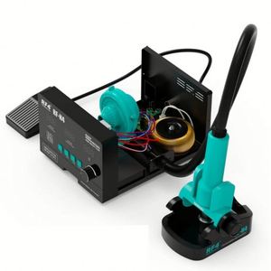 Estación <span class=keywords><strong>de</strong></span> Soldadura <span class=keywords><strong>de</strong></span> Aire Caliente Inteligente RF4 RF-H4 <span class=keywords><strong>de</strong></span> 1200 W, <span class=keywords><strong>Pistola</strong></span> <span class=keywords><strong>de</strong></span> <span class=keywords><strong>Calor</strong></span> Potente, Estación <span class=keywords><strong>de</strong></span> Retrabajo BGA <span class=keywords><strong>para</strong></span> Reparación <span class=keywords><strong>de</strong></span> Desoldadura <span class=keywords><strong>de</strong></span> PCB <span class=keywords><strong>de</strong></span> Teléfonos <span class=keywords><strong>Celulares</strong></span> - Product Image 4