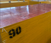 Contreplaqué de coffrage en béton 12mm 15mm 18mm 21mm 4x8 1220x2440mm Noyau en bois dur de qualité CDX pour le coulage de béton Taille personnalisée OEM