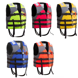 Gilet <span class=keywords><strong>de</strong></span> sauvetage adulte certifié CE & USCG Type III 100N gilet en mousse pour la navigation <span class=keywords><strong>de</strong></span> plaisance pêche Sports nautiques en vrac en gros - Product Image 1