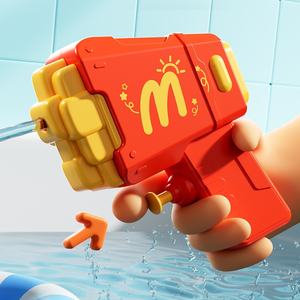 Pistolet à eau en plastique pour enfants, motif dessin animé, petit et populaire, idéal pour les parcs aquatiques - Product Image 2