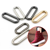 Cincin Oval Logam Paduan Seng untuk Aksesoris Tas Ringan Ramah Lingkungan Gaya Fashion