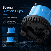 Pompe à eau submersible à aspiration par le bas 10W/18W/25W/45W/60W pour aquarium, réservoir de poissons, hydroponie, fontaine