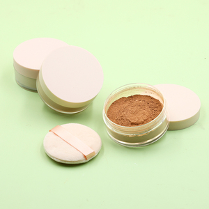 <span class=keywords><strong>Polvo</strong></span> Suelto Mineral Rosa Personalizado para Iluminar el Rostro, Colores Banana, Control de Grasa, Maquillaje Translúcido Ligero - Product Image 4