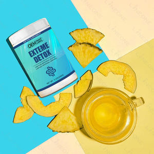 Label pribadi rasa nanas manajemen berat bubuk detoks ekstrem instan bubuk detoks - Product Image 3