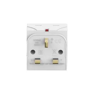 2 Way Plug Adapter UK|Wall Plug Extension Double Socket