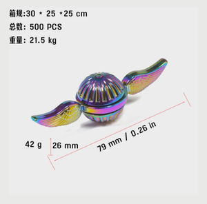 Novacross Nouveau Fidget Spinner Anti-Stress, Jouet Fidget Dynamique pour les Doigts, Gyroscope pour Soulager le Stress, l'Anxiété et le TDAH - Product Image 3