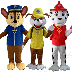 Fête d'anniversaire Tv & Movie Paw Dog Patrol Mascotte Personnage Animal Chien Cosplay Mascotte Costume Chien <span class=keywords><strong>Dessin</strong></span> <span class=keywords><strong>Animé</strong></span> Mascotte Costume - Product Image 1