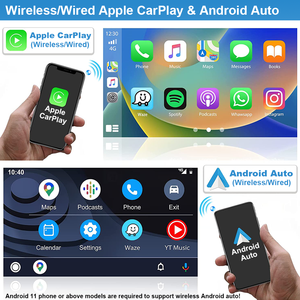 Autoradio Android 13.0 per VW, 2GB RAM 64GB ROM, Plug & Play, Doppio Din, Touch Screen, GPS, Apple CarPlay Wireless, Android <span class=keywords><strong>Auto</strong></span> - Product Image 5