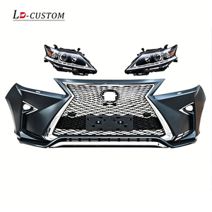 เหมาะสำหรับการดัดแปลงรุ่น <span class=keywords><strong>Lexus</strong></span> RX รุ่นเก่าและรุ่นใหม่ <span class=keywords><strong>RX270</strong></span> ด้วย<span class=keywords><strong>ชุด</strong></span><span class=keywords><strong>แต่ง</strong></span>สปอร์ต ไฟหน้า กระจังหน้า และกันชนหน้า - Product Image 1