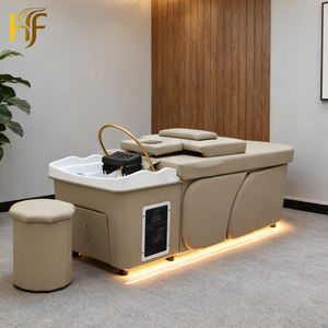 Fabrieksschoonheidssalon haarwasplaats Thaise massagetafel hoofdspa shampoo-unit bedden met stoom en watercirculatie hoofdbehandeling - Product Image 1