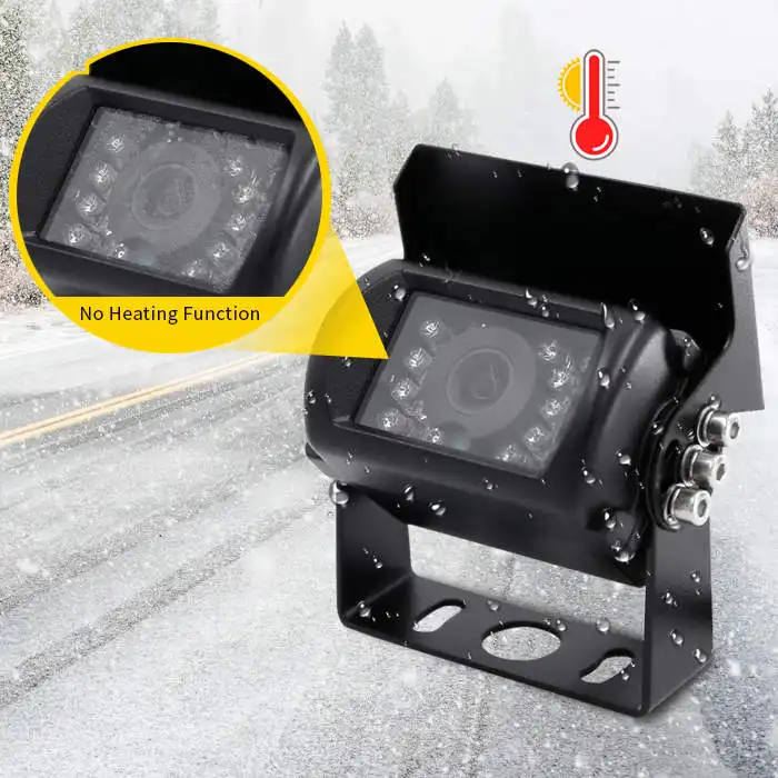 Hokevision Oem Odm Anti Fog Verwarming 1080hd Ultra Hd Trailer Rv Ccd Car Reverse Back Camera Achteruitkijkspiegel 24 Volt Kit voor Truck Bus