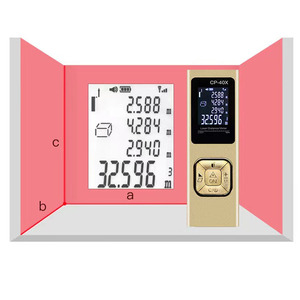Télé<span class=keywords><strong>m</strong></span>ètre <span class=keywords><strong>laser</strong></span> 60m intelligent numérique portable avec chargement USB, mini mesureur de distance portatif - Product Image 3