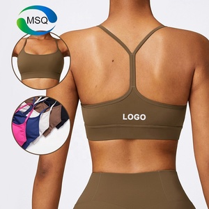Nouveauté : sous-vêtements de sport écologiques et régénérants, soutien-gorge de sport en forme de I, dos nu, fitness, yoga pour femmes - Product Image 2