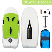 Planches de surf gonflables en PVC personnalisables les plus populaires, adultes, hydrofoil universel, ailes de kite, foil en fibre de carbone 110L/140L, océan