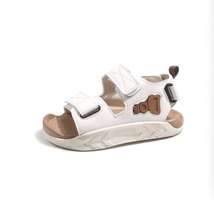 Sandales d'été neuves pour filles, à bout ouvert, avec fermeture auto-agrippante, semelle souple antidérapante, pour enfants, vente en gros - Product Image 1