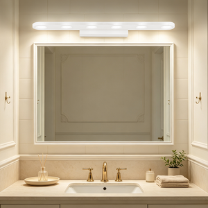 Modern LED wall lamp Aluminum body wall <b>light</b> White rectangular <b>bathroom</b> lamp Warm white surface mounted - Product Image 4