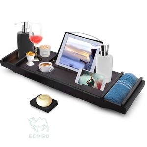 Durable Bamboo <b>Bathtub</b> <b>Caddy</b> for Long-Lasting Use - Product Image 6