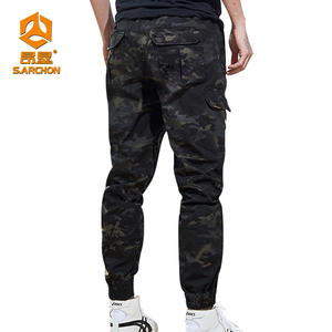 Pantalones tácticos para hombre, mallas delgadas de camuflaje, impermeables y resistentes al desgaste, pantalones Cargo para exteriores, estilo Formal - Product Image 3