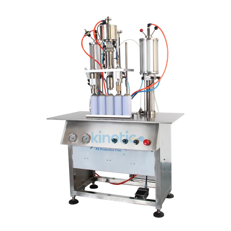 Respirateur de dosage 1 pc, Machine de remplissage par Spray, avec système de contrôle PLC