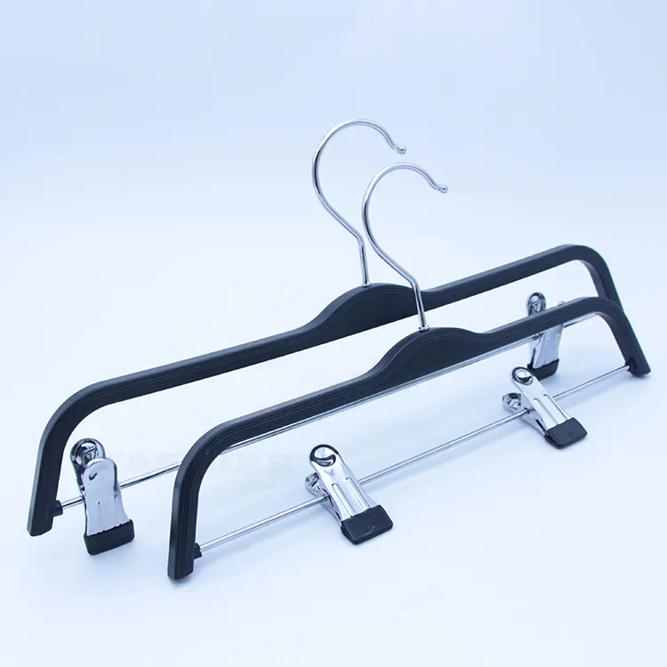 Black Fast Fashion Brand Plastic Clothes Coat Hanger for Suit Clothes Display