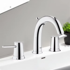 Lavabo à trois trous German Bosco 20198, lavabo pour eau chaude et froide 20198000 - Product Image 1