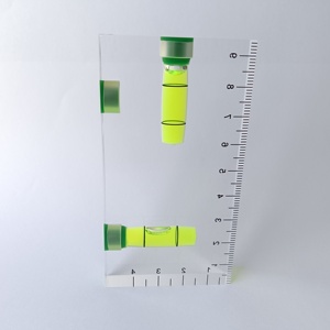 Nhà Cung cấp Trung Quốc 4 ''chuyên nghiệp điện acrylic nhựa vuông Mức độ tinh thần với nam châm mạnh mẽ - Product Image 4