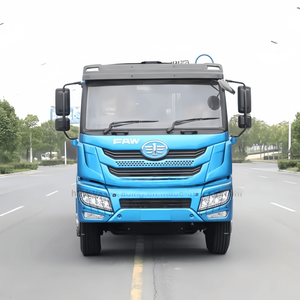 FAW 6x4 Diesel Automatic Transmission Euro 3 Compression Garbage Truck Rear Bin Lifter Compactor Truck - Product Image 2