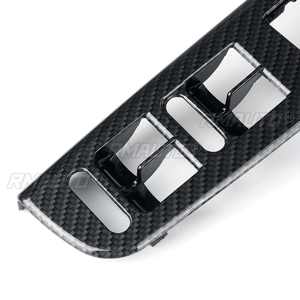 Juego de 5 Cubiertas Decorativas para Manijas Interiores de Puerta, Estilo Fibra de Carbono, para Volkswagen Bora Golf 4 MK4 Jetta 1999-2004 - Product Image 6