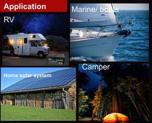 Paket Baterai Lithium Leadyo Lifepo4 Smart BMS 24V 100ah 150ah 200ah Baterai Lifepo4 USA India Kanada Inggris - Product Image 6