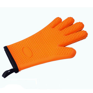 Guanti da BBQ in <span class=keywords><strong>Silicone</strong></span> Resistenti al Calore e Antiscivolo, Guanti da Cucina e da Giardino, Protezione per le Mani - Product Image 1