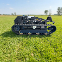 Tondeuse à gazon télécommandée à essence pour l'agriculture et la coupe de l'herbe – Vente en gros directe usine