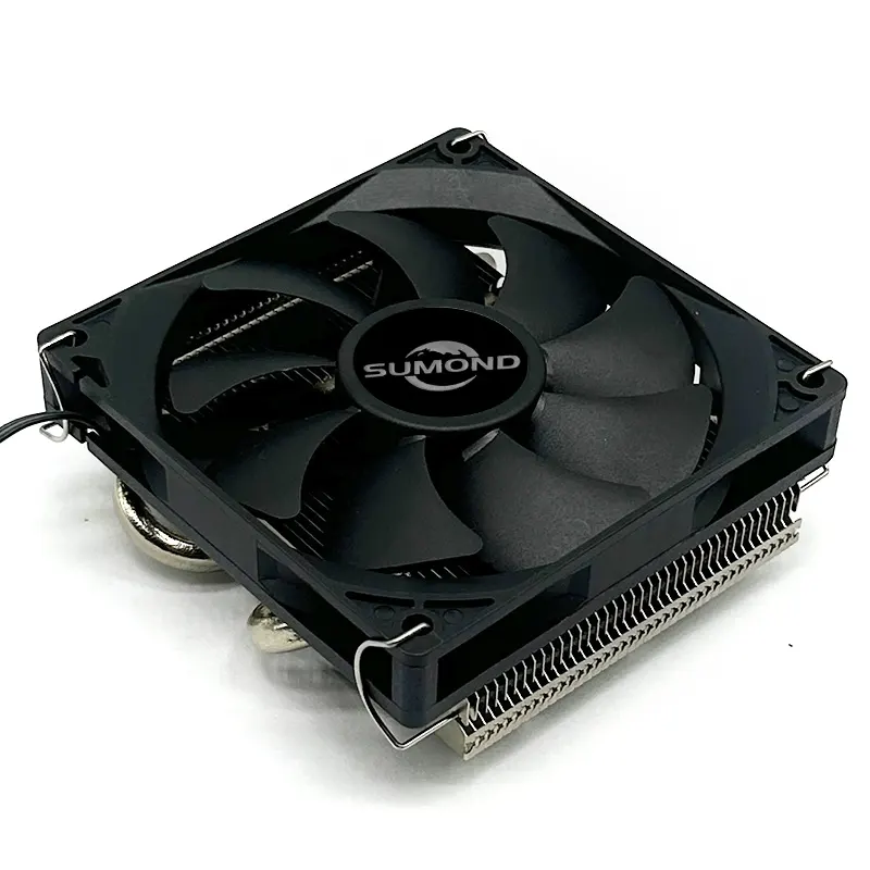 Desktop computer radiator CPU Mini chassis Air-cooled 4Heat pipe thin ITX All-in-one radiator fan chassis CPU graphics card