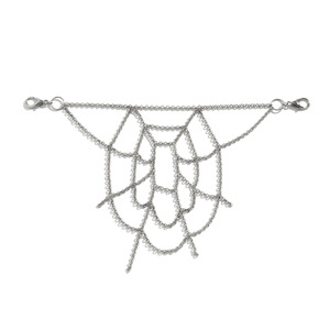 Vendita calda Hip Hop Punk gotico nero scuro gamba catena catena ragnatela catena <span class=keywords><strong>del</strong></span> corpo gioielli per donna uomo - Product Image 5
