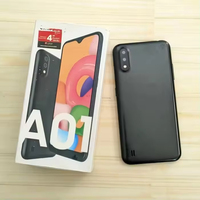 Venta al por Mayor de Fábrica, Teléfono Inteligente A01 Original, Teléfono Celular Android con Pantalla Táctil GSM Barato